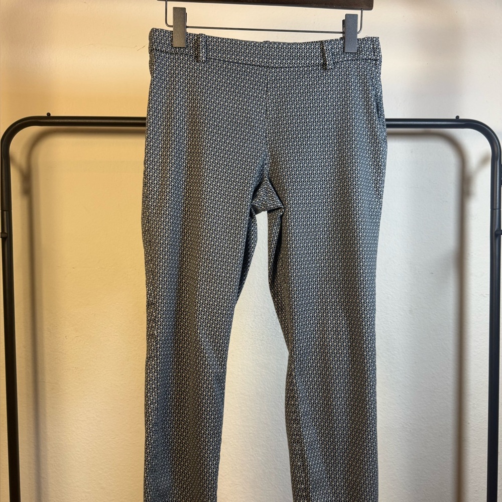 H&M Gray Patterned Trousers